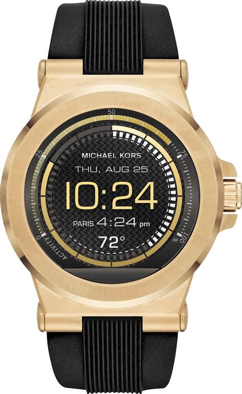 michael kors dylan smartwatch|michael kors oversized boyfriend watch.